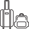 Luggage transport Claudio Bus